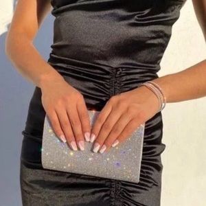 EXTREMELY RARE diamond clutch bag purse